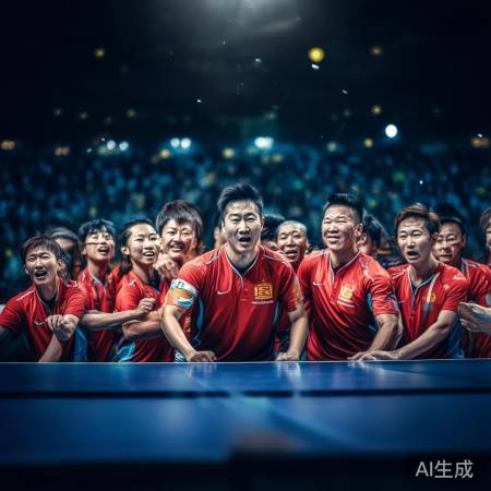 国乒辉煌,体育精神闪耀