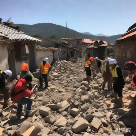 地震影响生活，救援持续中
