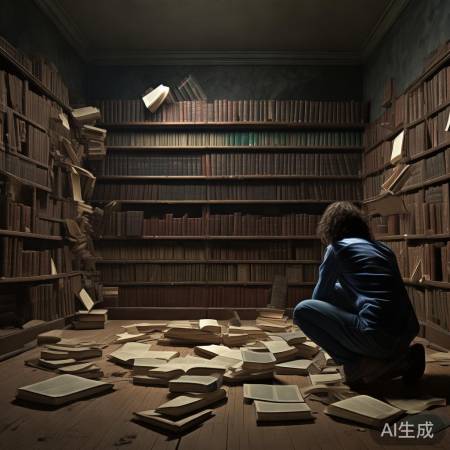 书籍坠落,空屋惊魂