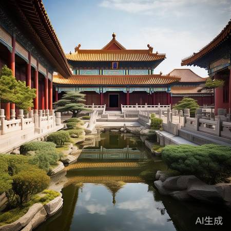 古建匠心，金碧辉煌