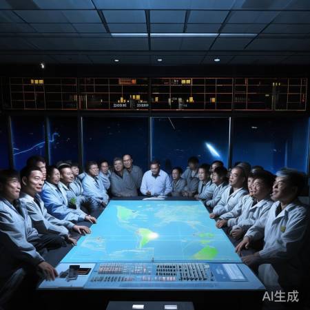 科研人员汗水铸就航天梦