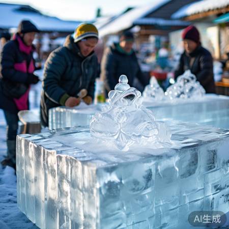 采冰用途广泛，视觉盛宴与便利并