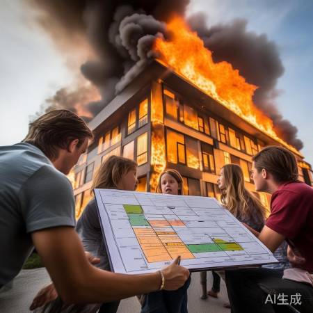 火灾逃生路线图必备