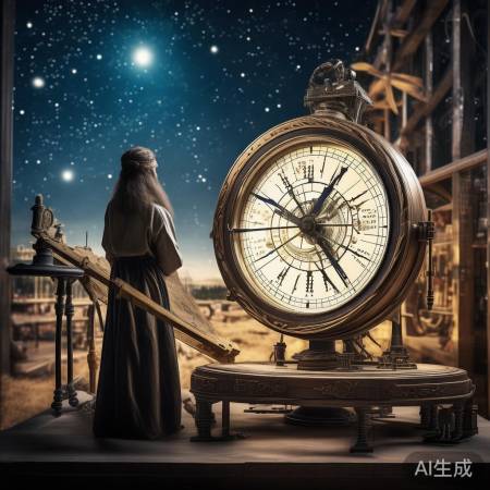 古观天体,今测原子钟