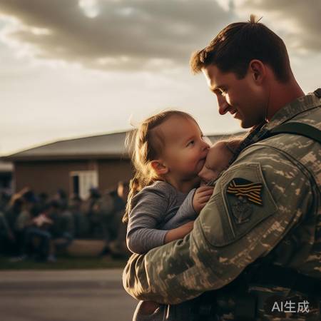 空军家属无私奉献