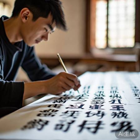 书法作品惊艳眼球