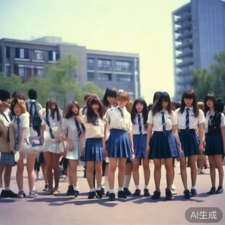 日本高中生短裙热议