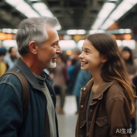 重逢喜悦难言表