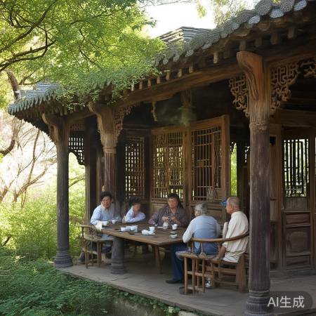 古亭品茗,古韵悠长