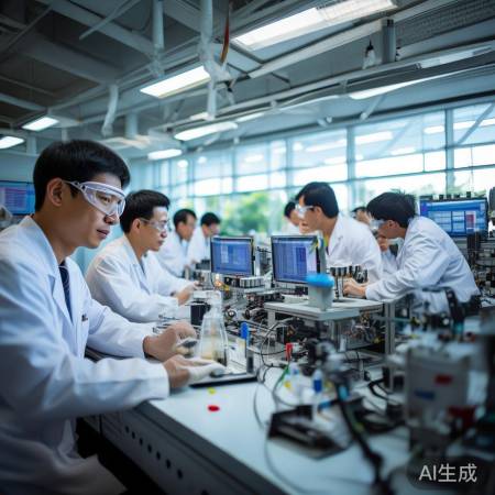 科研人员努力,国防测试成功