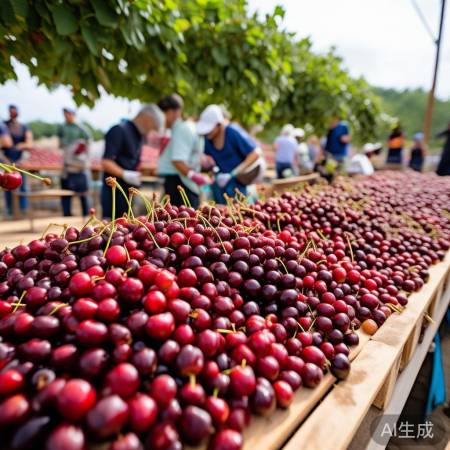 车厘子批发价暴跌,抢购热潮来袭!