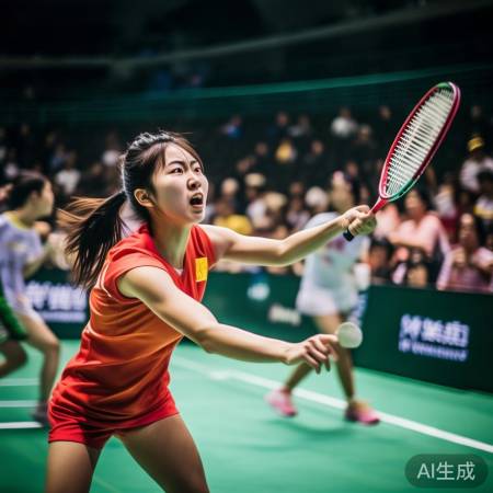 乒乓球天才少女孙颖莎香港公开赛