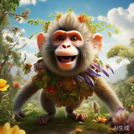 猴界网红跨区探险