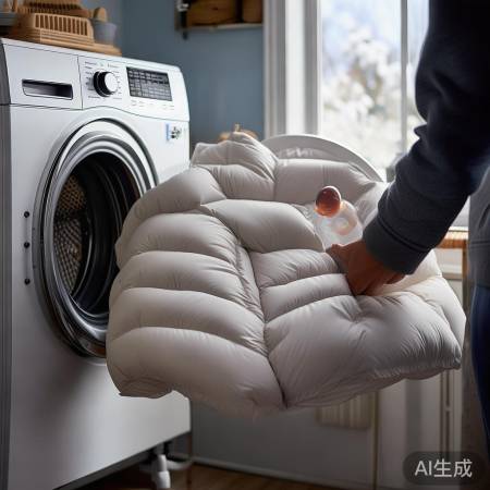 羽绒服可水洗,选对方法保护保暖