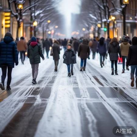 雪地安全岛,稳步行走指南
