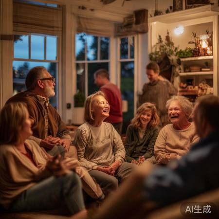 家常闲聊，认识张纯如家