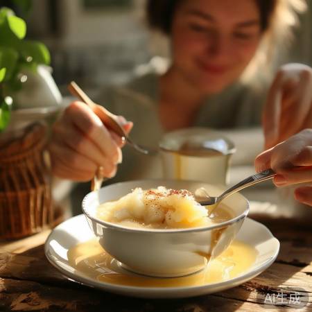 梦幻木薯糖水，陶醉宁静。
