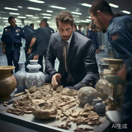 外籍男子走私古董被捕