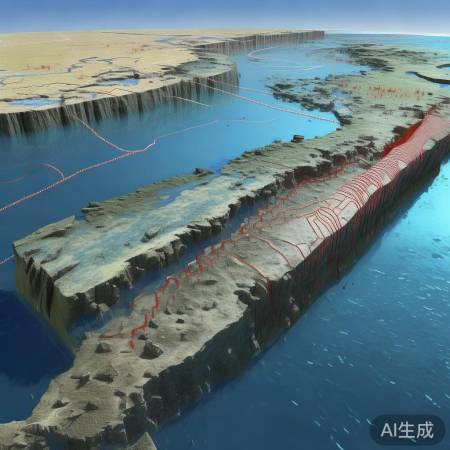 地壳板块运动致地震