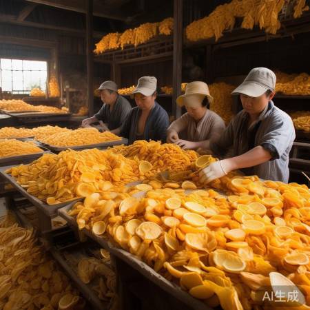 陈皮稀少制作贵