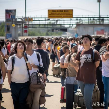 泰柬最大陆路口岸关闭，滞留民众寻求解决方案