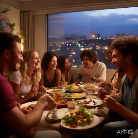 周末沙发美食谈天