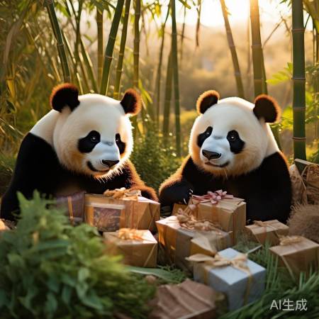 大熊猫晓晓蕾蕾回家倒计时:即将重返家园的温馨时刻