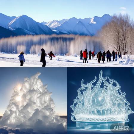 北国风光，童话般壮丽