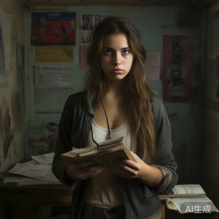 近视少女逆境成长：连遭厄运的磨花高度近视镜传奇