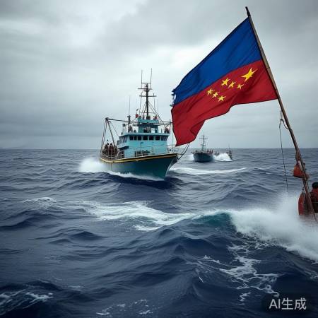 菲律宾打捕鱼旗号在中国海域挑衅引发关注