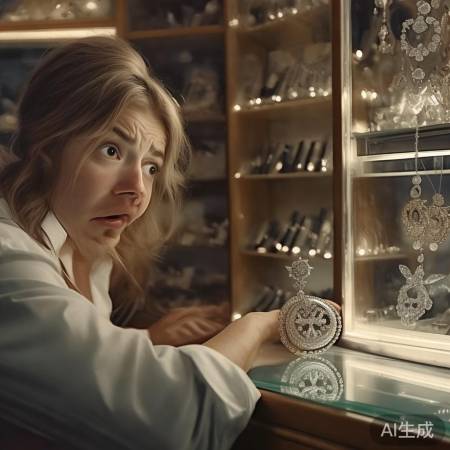 女子毛衣粘走3000元翡翠耳环失而复得，店家主动归还显诚信