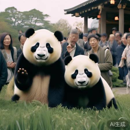 日本民众深情送别大熊猫：温馨告别，跨国友谊永恒