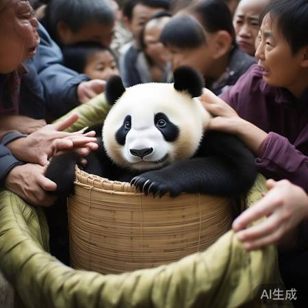 民众送别香香,跨国友谊感人