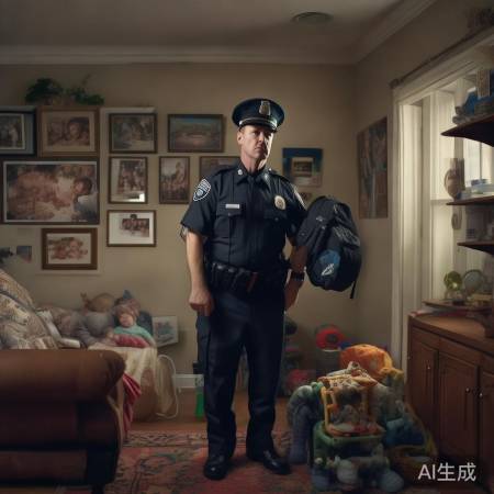 警务人员无奈之举