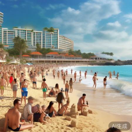 海南封关引热旅游业