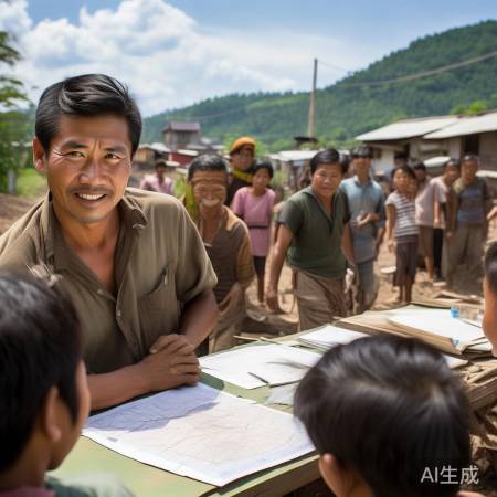 村支书王某某努力改善村设施