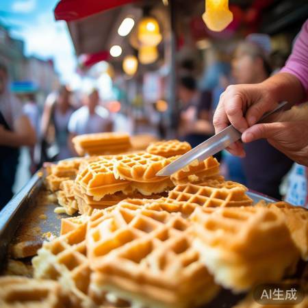 女子路边摊麻花切完要价160元，网友：这生意太火！