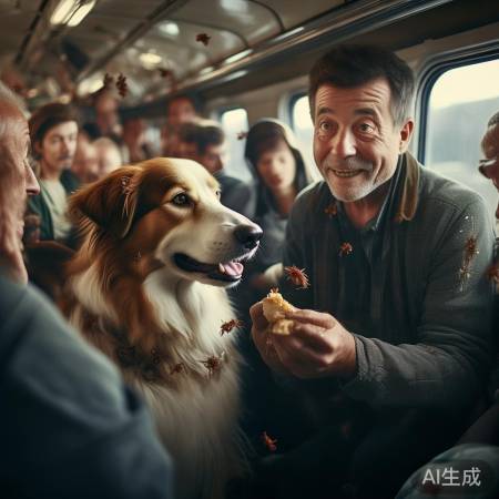 狗帮人驱蚊趣事