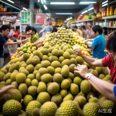 海南封关首日榴莲1小时抢空！惊爆行情大揭秘