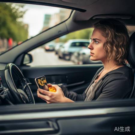 丈夫急喊刹车 妻子反应不及撞人致伤