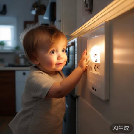 孩子触电隐患大