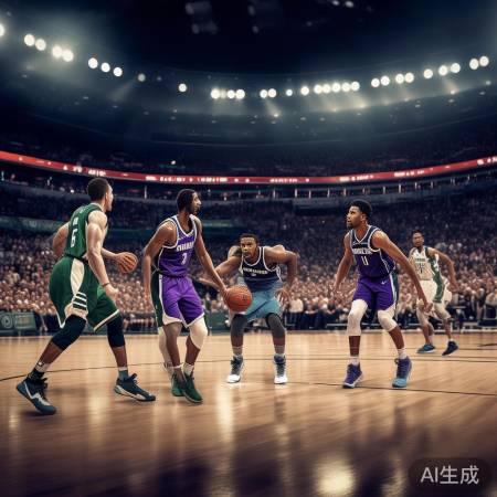 雄鹿遇年轻森林狼，强队对决火花