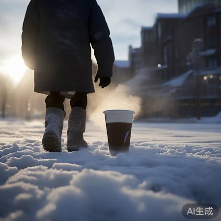 雨雪交加,出门挑战大