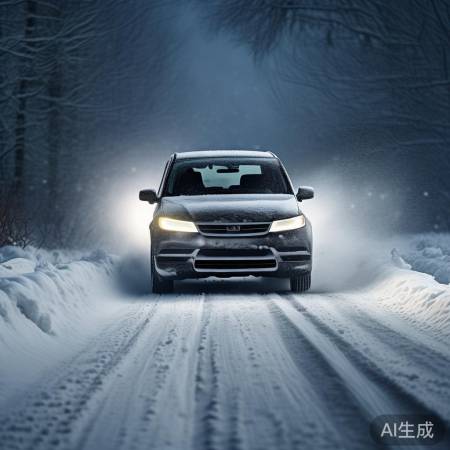 冷雪影响生活，行车需小心