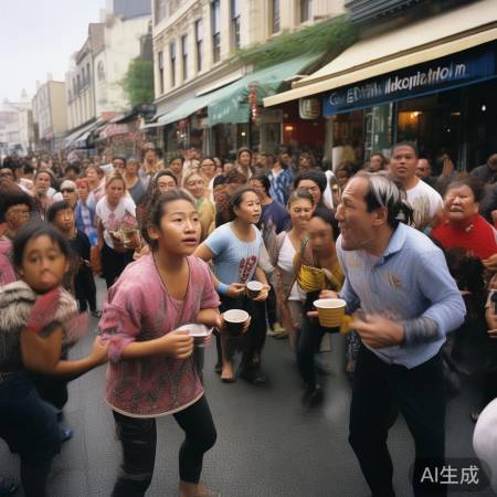 新西兰民众跳毛利舞表达反对印度移民立场