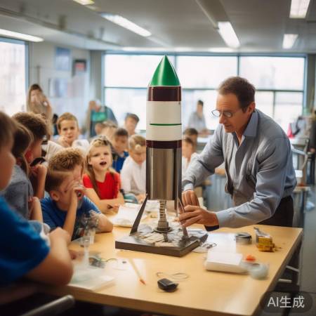 科学老师手搓火箭：揭秘水中升空奥秘