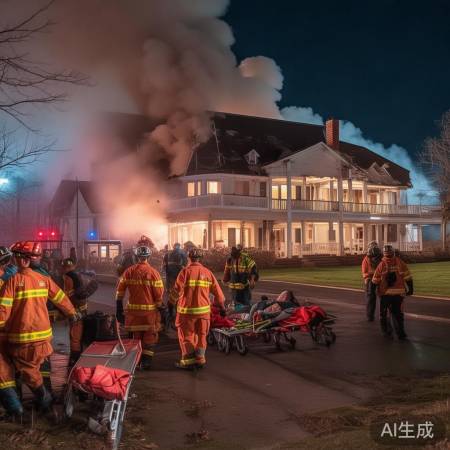 美国养老院爆炸事故：至少1人遇难，紧急救援中