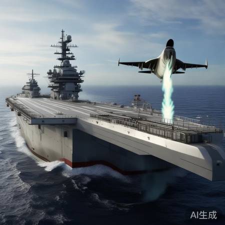 福建舰电磁弹射急刹车