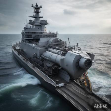 福建舰电磁弹射系统急停画面