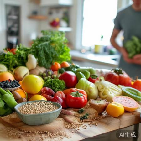 饮食影响健康,多吃蔬果抗衰老